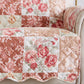 Reversible Floral Patchwork Furniture Protector - Maribel Collection