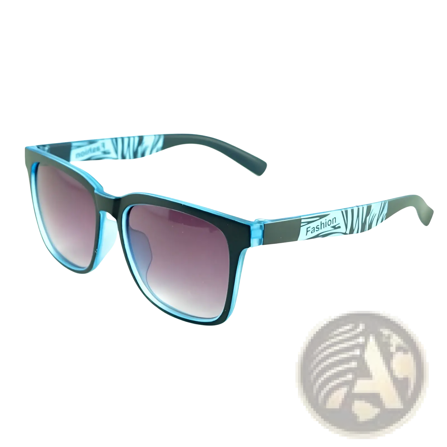 Kids Square Gradient Lens Fashion Sports Sunglasses