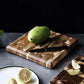 Striped Parquet Solid Wood Cutting Board