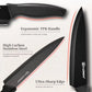 Kitchen Knife Set 15 Piece Carbon Steel with Sharpener