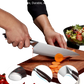 Kitchen Knife Set 5 Piece Damascus Steel Chef Knives