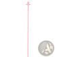 Kitchen Pipe Dredging Hook Smiling Drain Snake 51cm