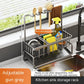 Kitchen Sink Storage Rack Stainless Steel Organizer