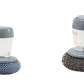 Kitchen Soap Dispensing Palm Brush and Scrubber Set