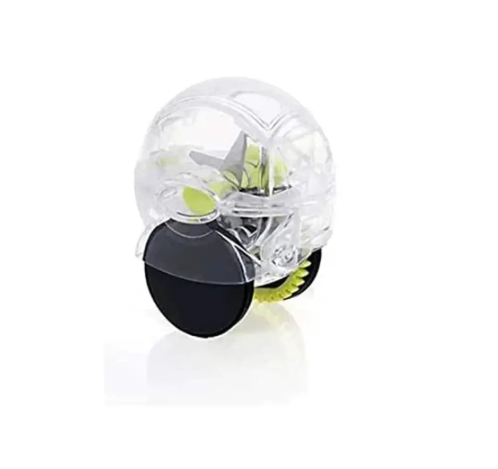 Ergonomic Clear Garlic Press and Mincer with Precision Blades