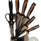 Kitchenware Knife Set with Modern Stainless Steel Blades