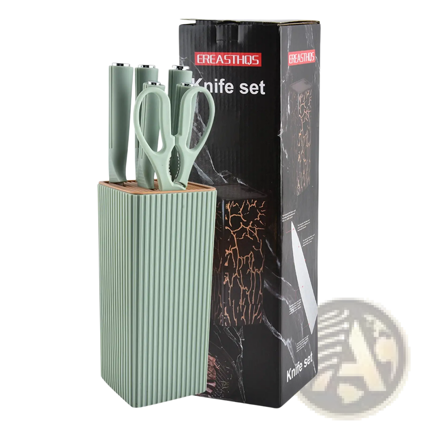 Kitchenware Knife Set with Modern Stainless Steel Blades
