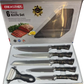 Kitchenware Knife Set with Modern Stainless Steel Blades