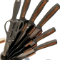 Kitchenware Knife Set with Modern Stainless Steel Blades