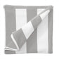 Cotton Velour Cabana Stripe Beach Towel - Novia Collection