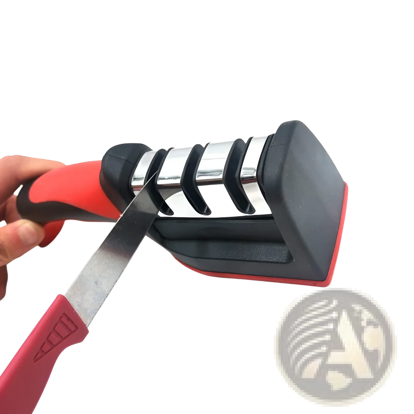 Knife Sharpener 3 Stage Manual Kitchen Tool Sharpener