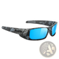 Koda Sport Polarized Square Mirror Lens Sunglasses