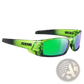 Koda Sport Polarized Square Mirror Lens Sunglasses