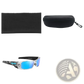 Koda Sport Polarized Square Mirror Lens Sunglasses