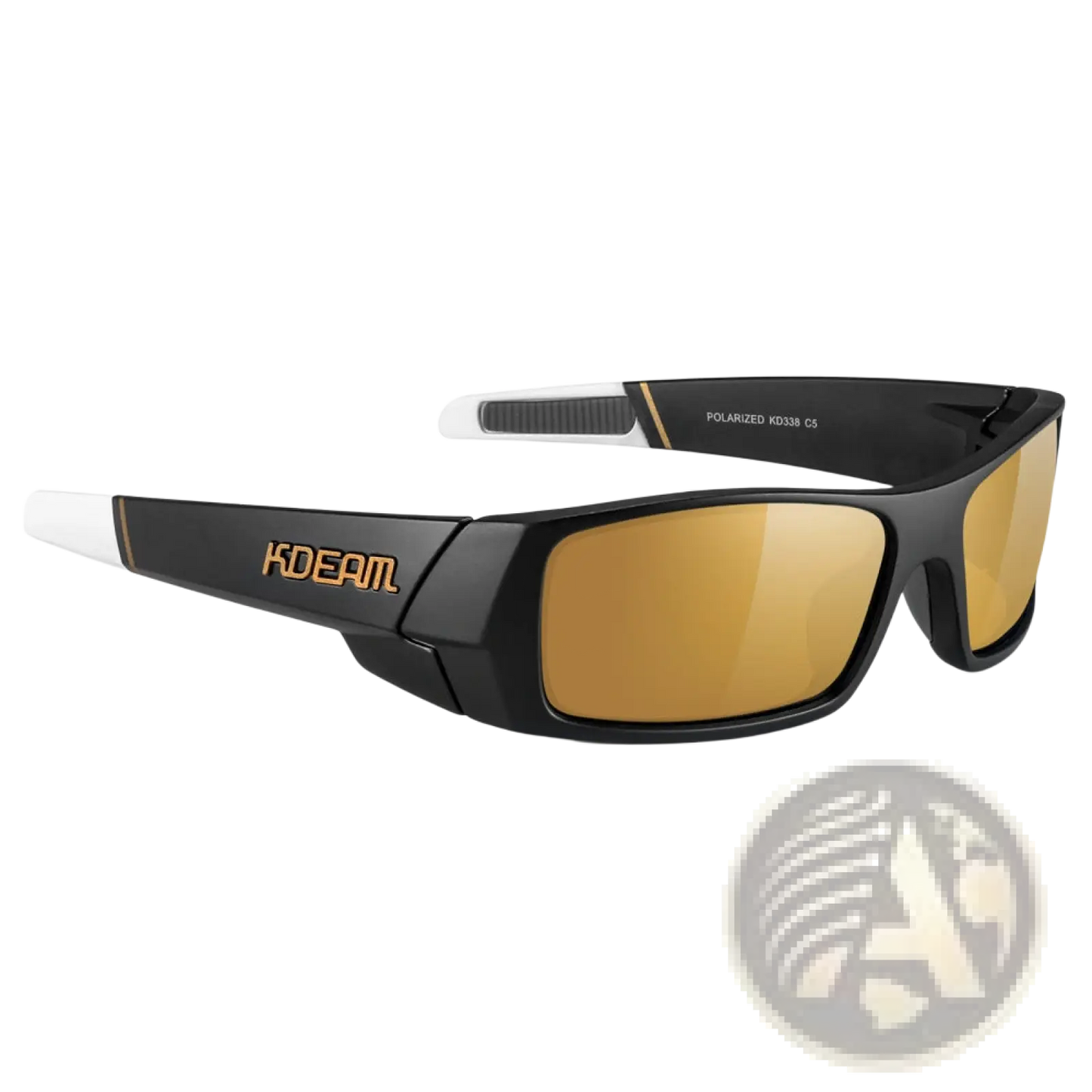Koda Sport Polarized Square Mirror Lens Sunglasses