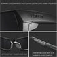 Koda Sport Polarized Square Mirror Lens Sunglasses
