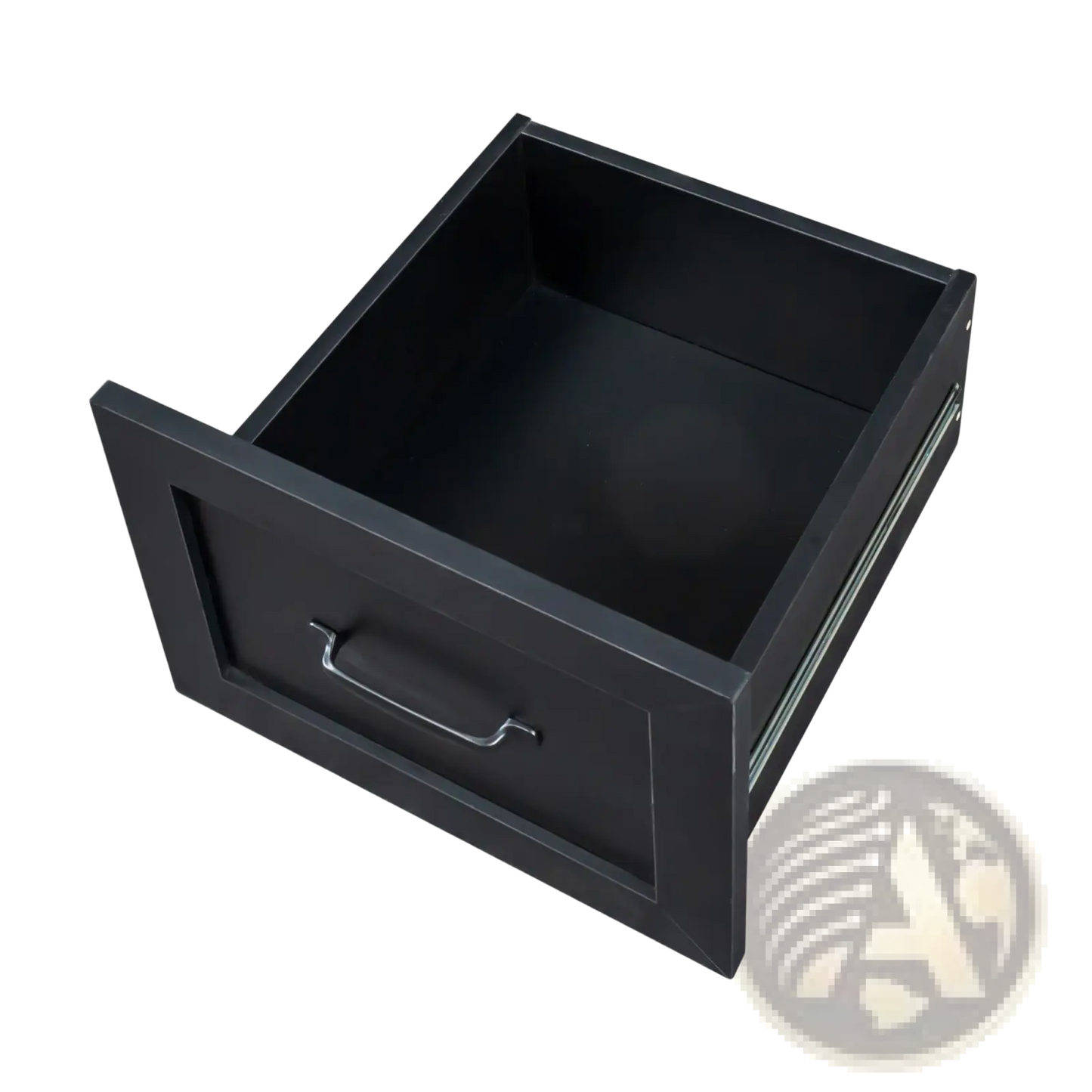L-shaped Computer Desk with Hutch and Drawers
