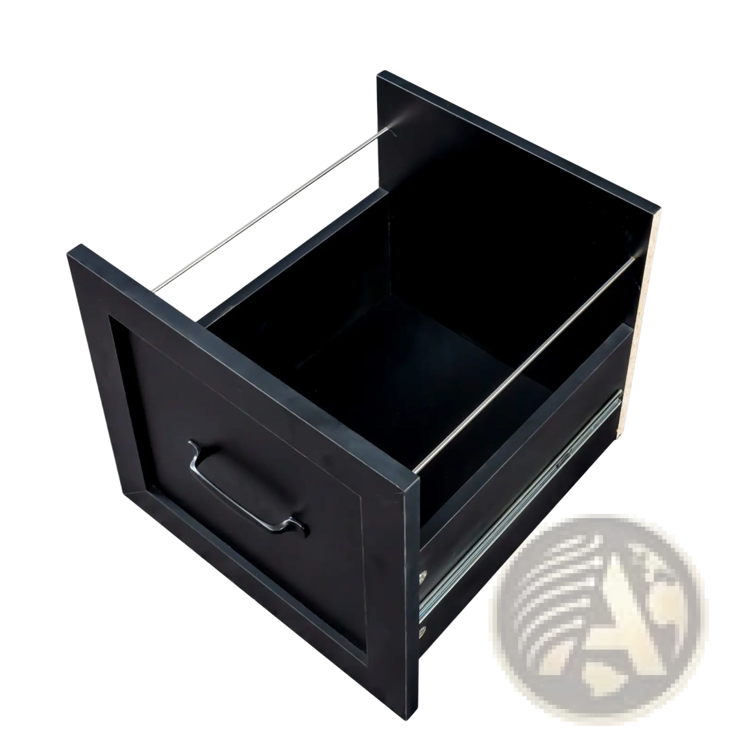 L-shaped Computer Desk with Hutch and Drawers