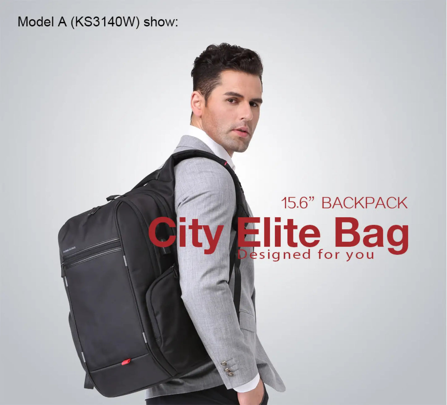 Laptop Backpack Waterproof Usb Charging Business Bag