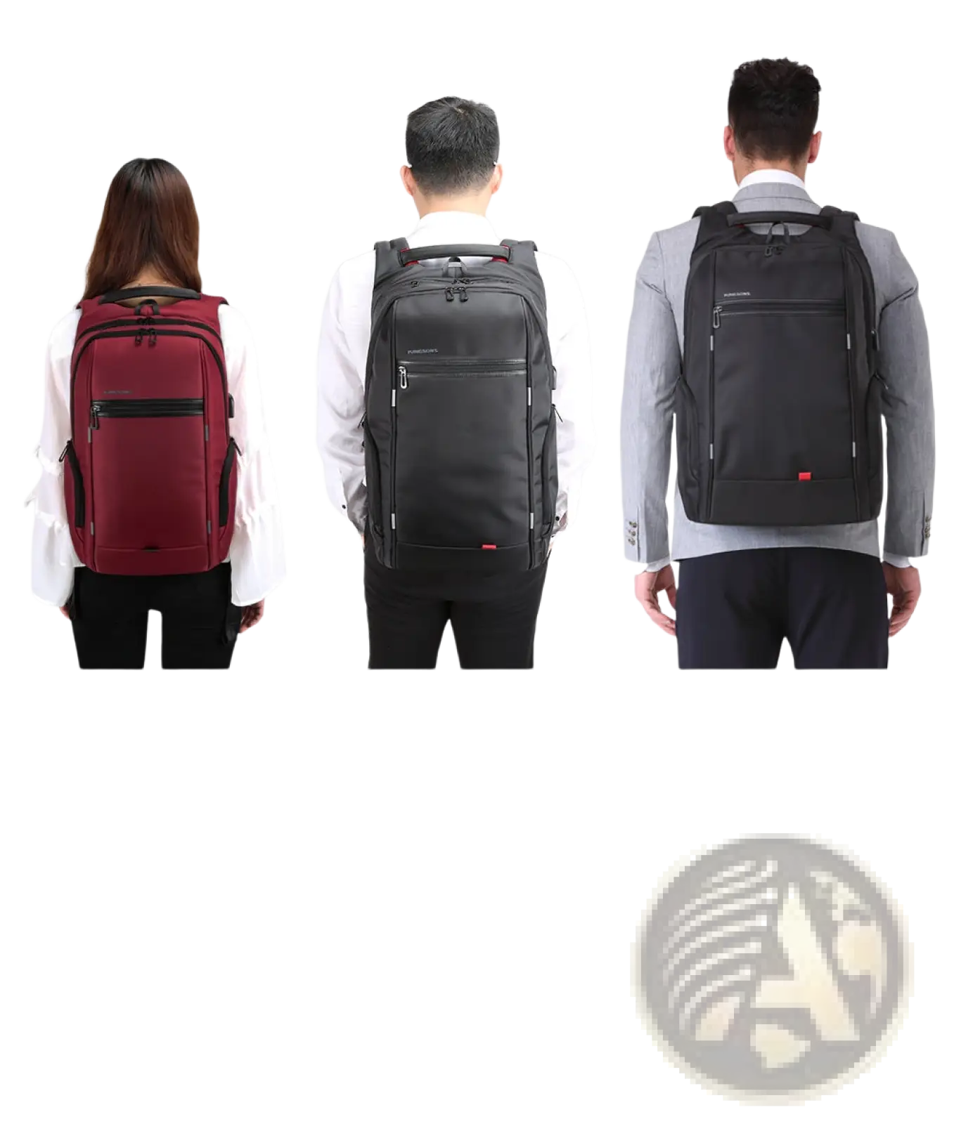 Laptop Backpack Waterproof Usb Charging Business Bag