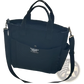 Large Capacity Canvas Commuter Tote with Leather Straps