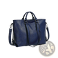 Large Capacity Leather Tote Bag with Shoulder Strap