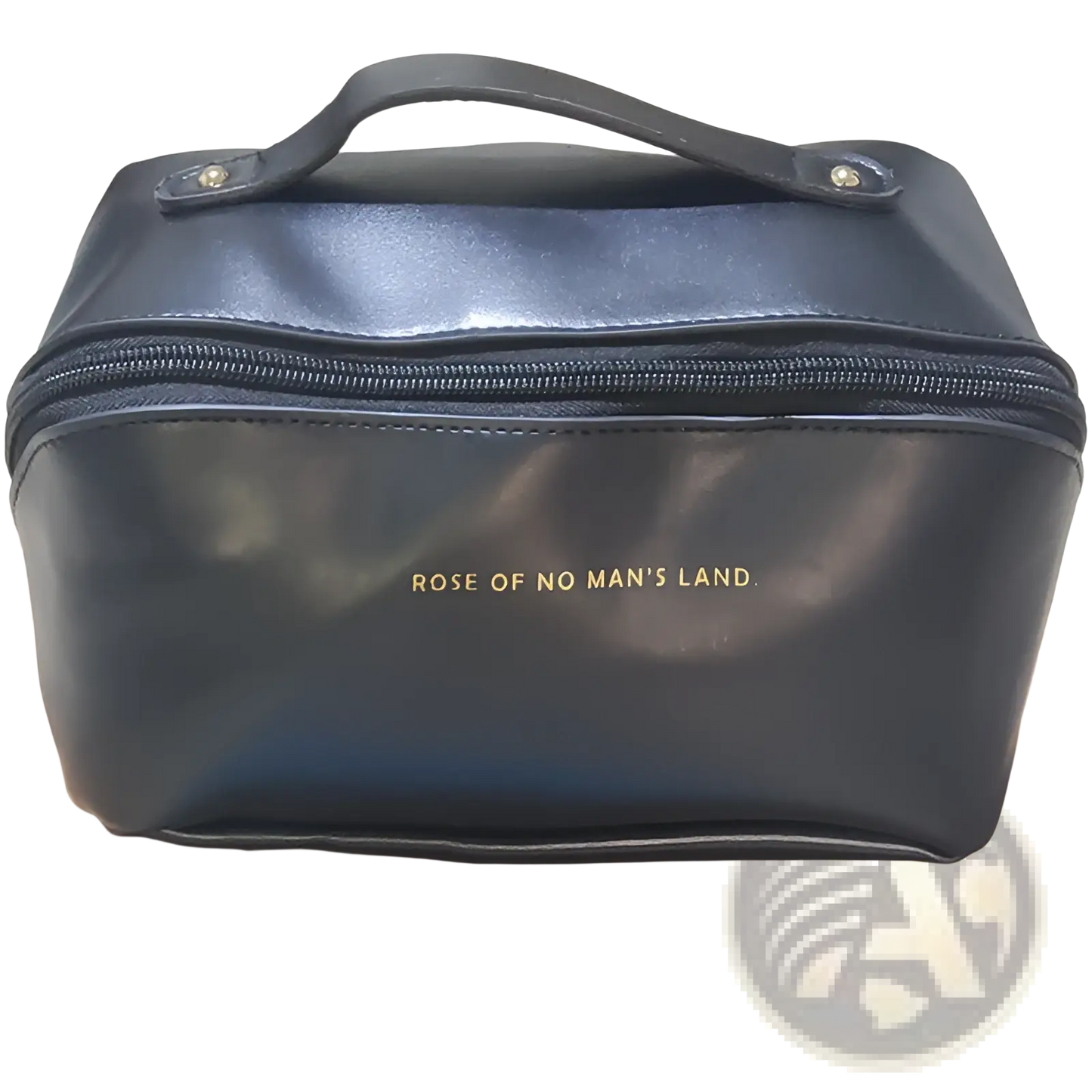 Large Capacity Leather Travel Makeup Bag Organizer