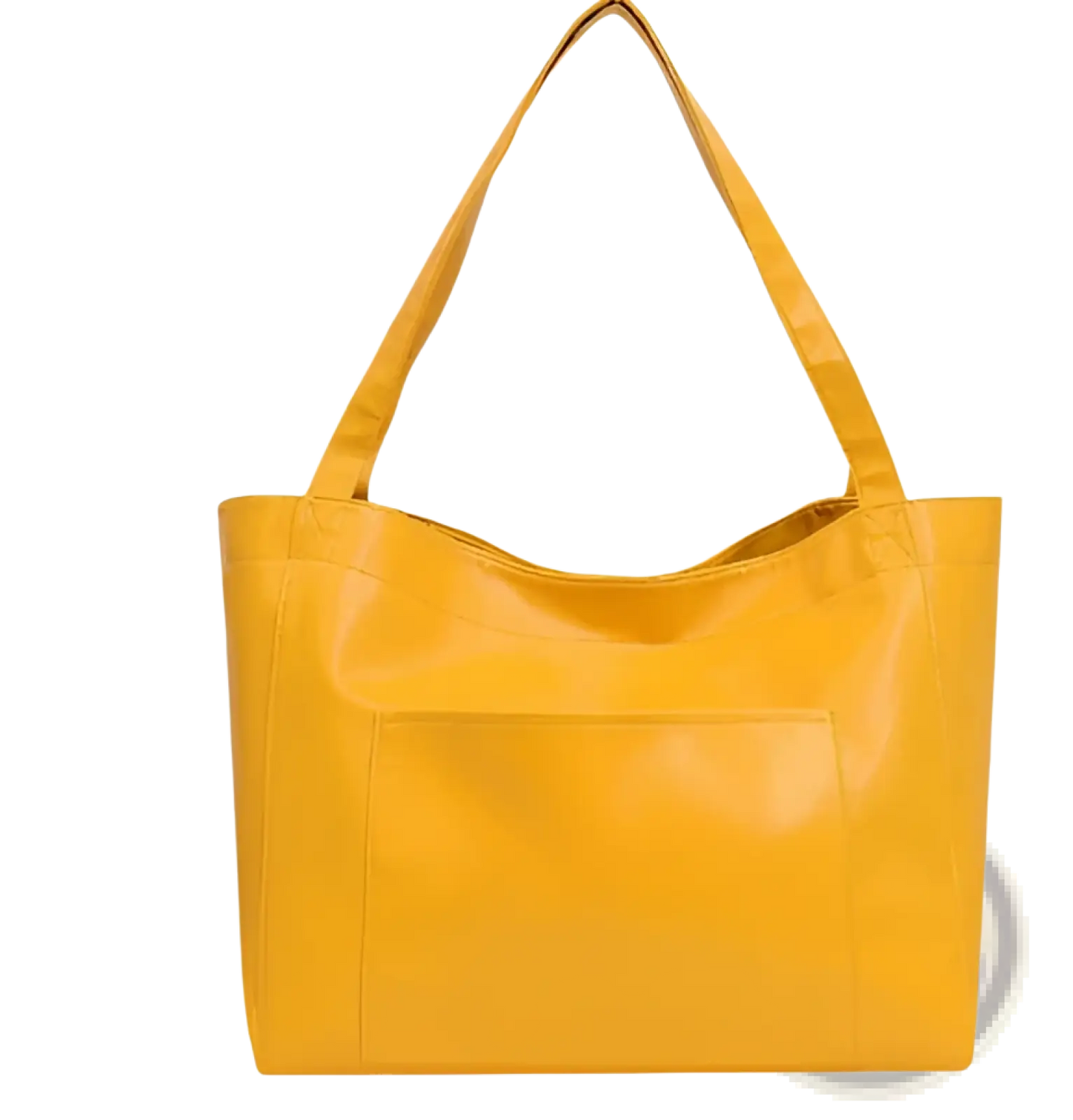 Large Capacity Oil Wax Leather Tote Shoulder Bag