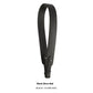 Adjustable Textured Leather Handbag Strap with Gold Clasp