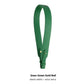 Adjustable Textured Leather Handbag Strap with Gold Clasp