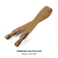 Adjustable Textured Leather Handbag Strap with Gold Clasp