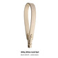 Adjustable Textured Leather Handbag Strap with Gold Clasp
