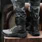 Men's Waterproof Leather Tactical Snow and Combat Boots
