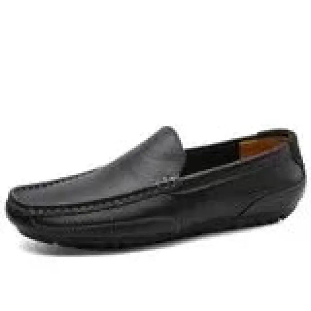 Men's Soft Leather Slip on Loafers and Casual Shoes