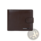 Leather Cowhide Wallet Multifunctional Bifold Clutch
