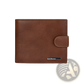 Leather Cowhide Wallet Multifunctional Bifold Clutch