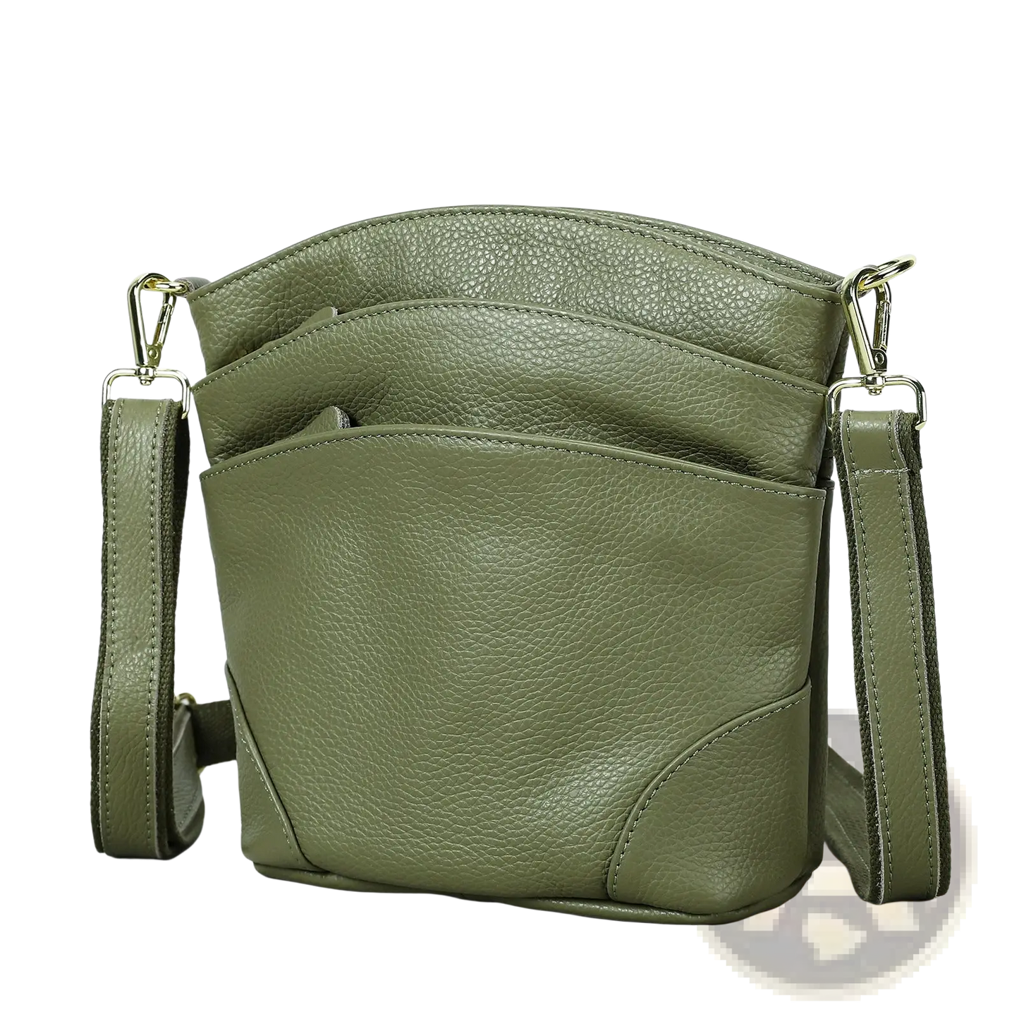 Leather Crossbody Bag Retro Cowhide Shoulder Purse