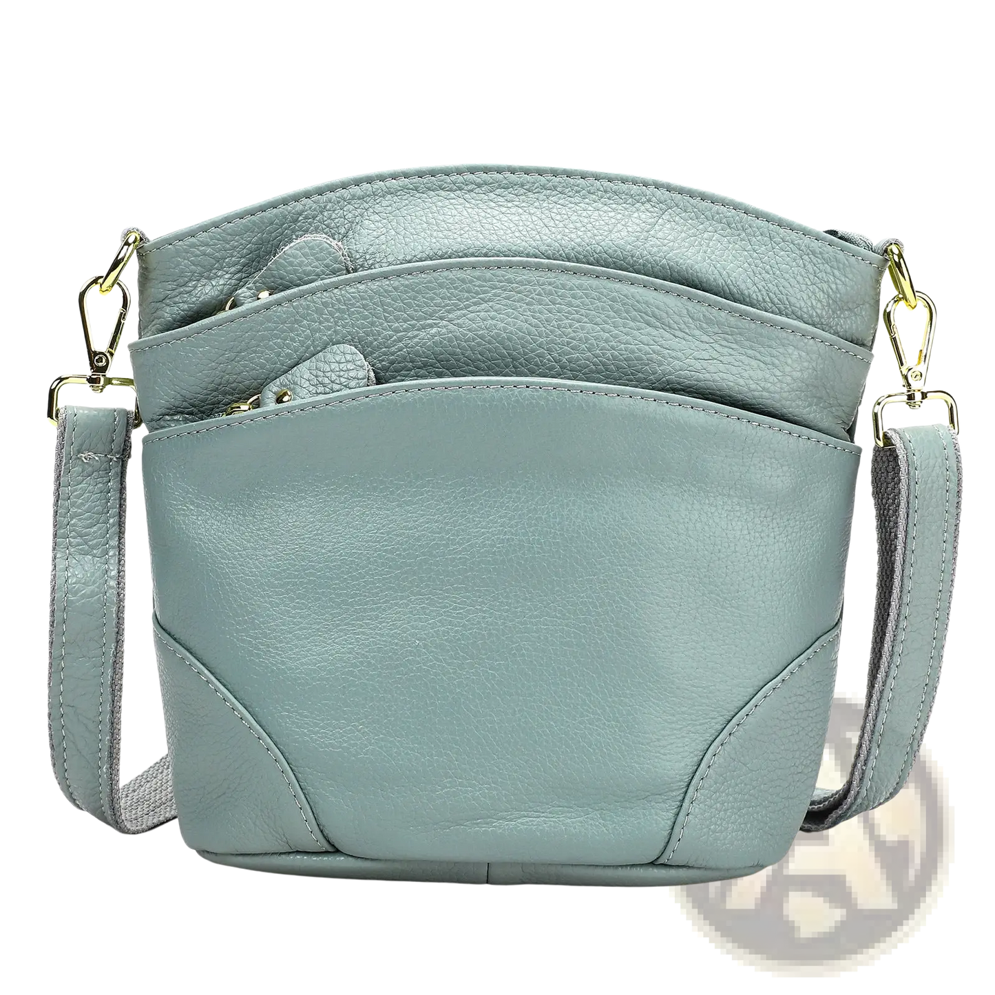 Leather Crossbody Bag Retro Cowhide Shoulder Purse