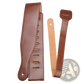 Leather Guitar Strap Adjustable Suede Lined 110-130cm