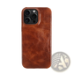 Leather Iphone Case Vintage Horse Oil Drop Resistant