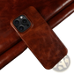 Leather Iphone Case Vintage Horse Oil Drop Resistant