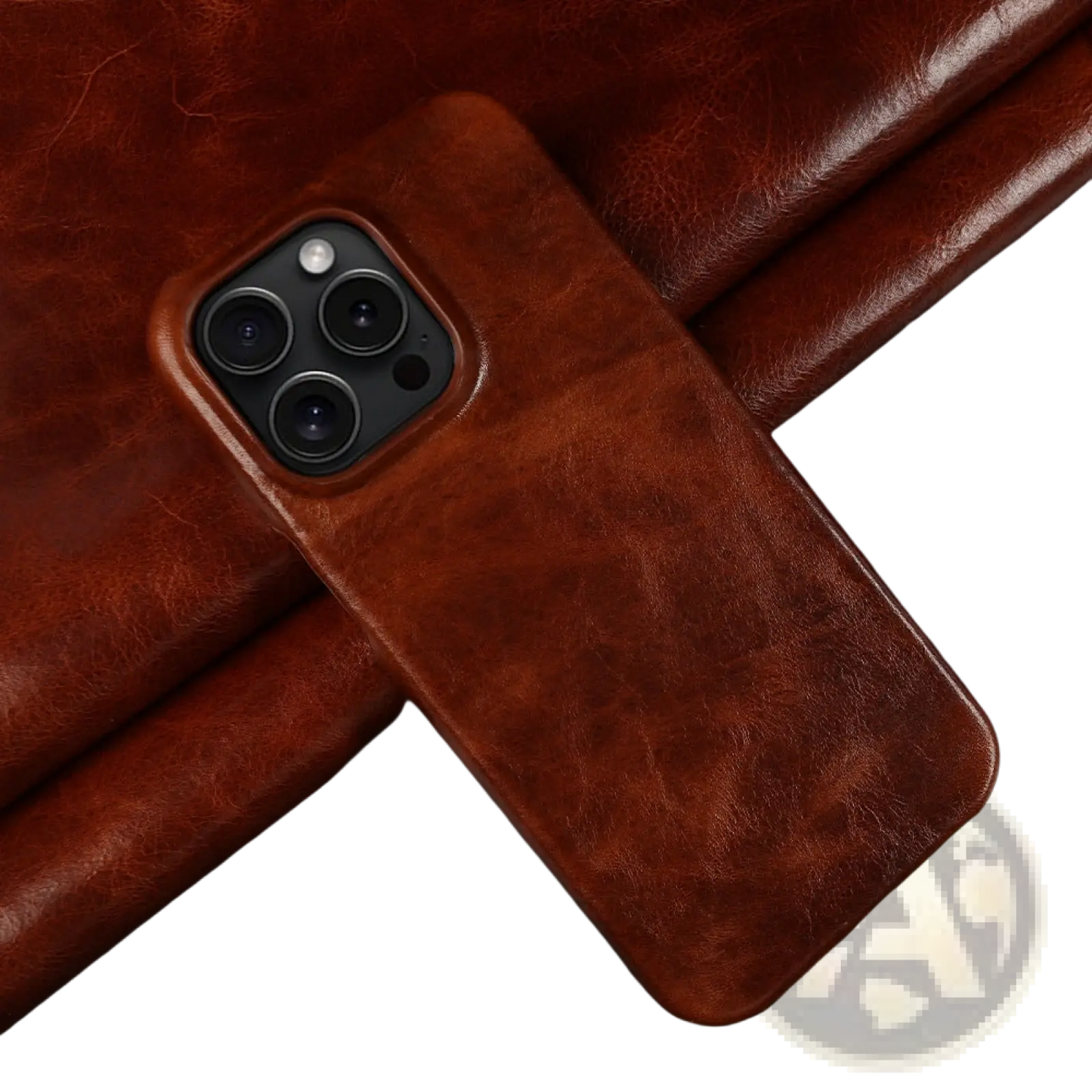 Leather Iphone Case Vintage Horse Oil Drop Resistant