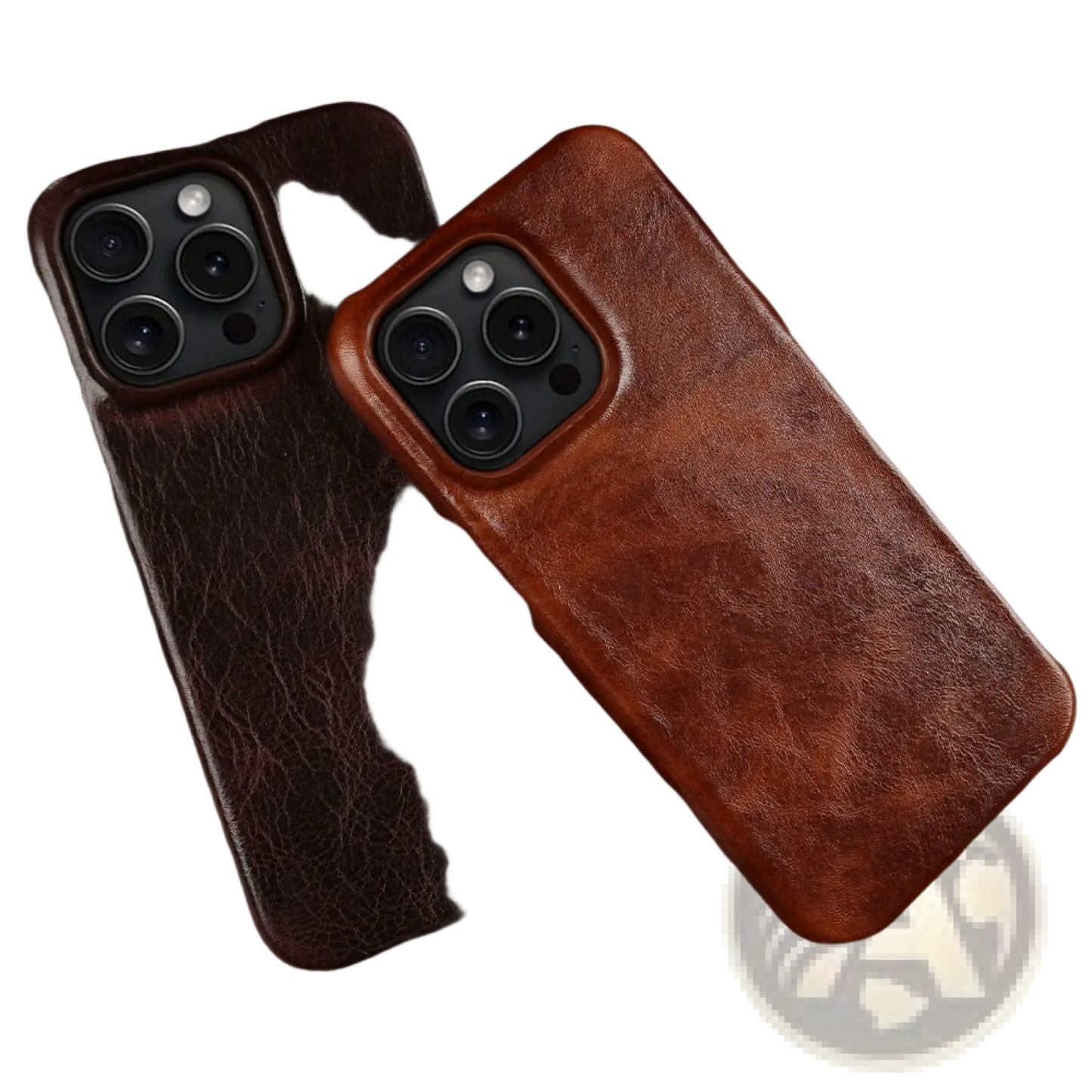 Leather Iphone Case Vintage Horse Oil Drop Resistant