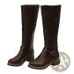 Leather Knee High Buckle Strap Warm Knight Boots