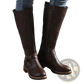 Leather Knee High Buckle Strap Warm Knight Boots