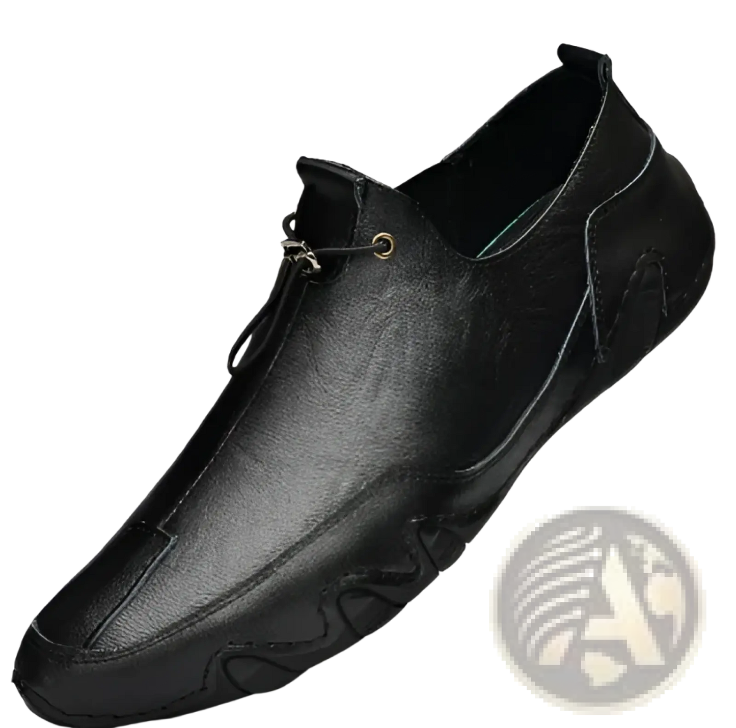 Leather Loafers Breathable Suede Slip on Casual Shoes