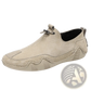 Leather Loafers Breathable Suede Slip on Casual Shoes