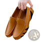 Leather Loafers for Men Retro British Style Shoes