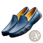 Leather Loafers for Men Retro British Style Shoes
