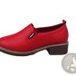 Leather Loafers Waterproof Platform Flat Shoes